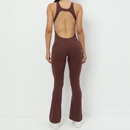 Athena Sculpt Flared Jumpsuit