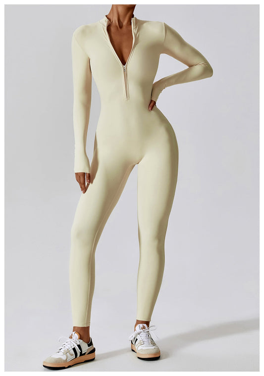 Super Sculpt Longsleeve Jumpsuit (size down)