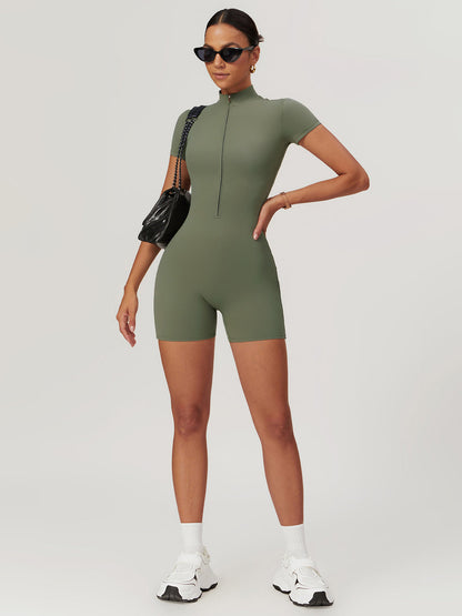 Bella Zipper Seamless Romper