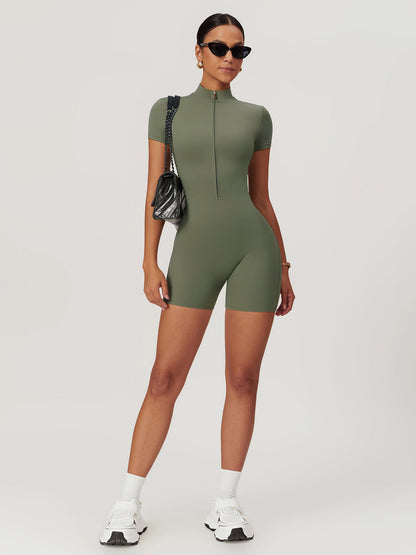 Bella Zipper Seamless Romper