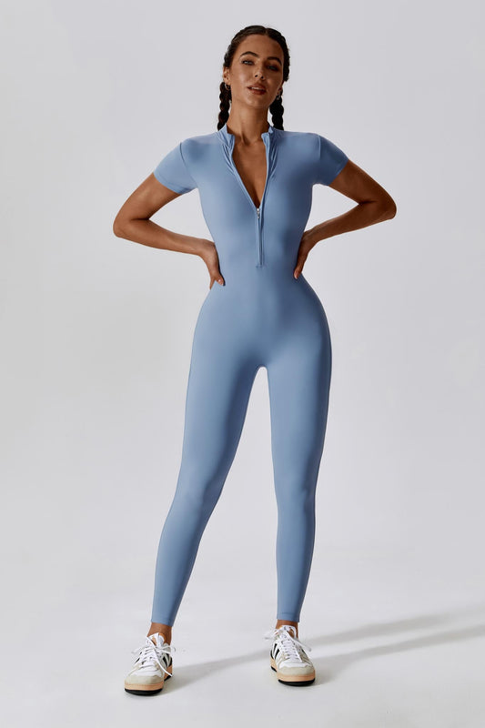 Super Sculpt Short Sleeve Jumpsuit (size down)